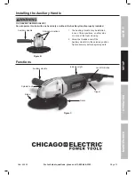 Preview for 13 page of Chicago Electric 69454 Owner'S Manual & Safety Instructions