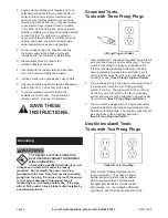 Preview for 6 page of Chicago Electric 91222 User Manual