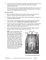 Preview for 9 page of Chicago Electric 93722 Assembly And Operating Instructions Manual