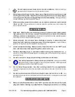 Preview for 4 page of Chicago Electric 95189 Operating Instructions Manual