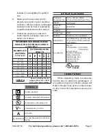 Preview for 8 page of Chicago Electric 97743 Set Up And Operating Instructions Manual