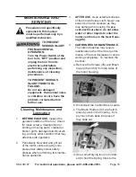 Preview for 16 page of Chicago Electric 98107 Set Up And Operating Instructions Manual