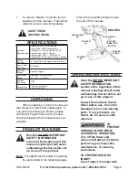 Preview for 6 page of Chicago Electric 98912 Set Up And Operating Instructions Manual