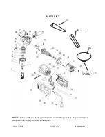 Preview for 12 page of Chicago Electric CHICAGO 46507 Assembly And Operating Information