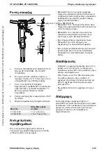 Preview for 129 page of Chicago Pneumatic CP 1230 SPDR Safety And Operating Instructions Manual