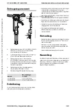 Preview for 189 page of Chicago Pneumatic CP 1230 SPDR Safety And Operating Instructions Manual