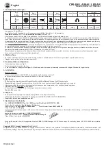 Preview for 3 page of Chicago Pneumatic CP0456 LASAN Operator'S Manual