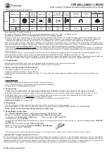 Preview for 14 page of Chicago Pneumatic CP0456 LASAN Operator'S Manual