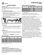 Preview for 3 page of Chicago Pneumatic CP3030-325AFR Operator'S Manual