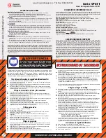 Preview for 2 page of Chicago Pneumatic CP611 Series Instruction Manual