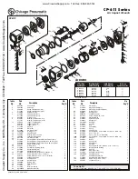 Preview for 13 page of Chicago Pneumatic CP611 Series Instruction Manual