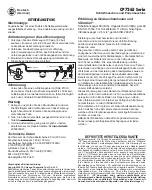 Preview for 8 page of Chicago Pneumatic CP7265 Series Operator'S Manual