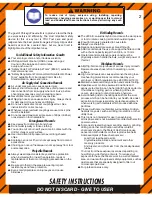 Preview for 5 page of Chicago Pneumatic CP7300 Series Operator'S Manual