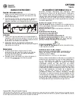 Preview for 6 page of Chicago Pneumatic CP7300 Series Operator'S Manual