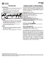 Preview for 12 page of Chicago Pneumatic CP7300 Series Operator'S Manual