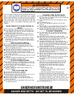 Preview for 23 page of Chicago Pneumatic CP7300 Series Operator'S Manual