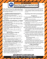 Preview for 13 page of Chicago Pneumatic CP7640 P Operator'S Manual