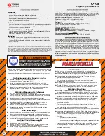 Preview for 4 page of Chicago Pneumatic CP778 Instruction Manual