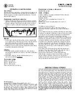 Preview for 20 page of Chicago Pneumatic CP871 Operator'S Manual