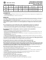 Preview for 20 page of Chicago Pneumatic CP90250 Operator'S Manual