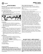 Preview for 3 page of Chicago Pneumatic CP9561 Series Operator'S Manual