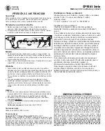 Preview for 20 page of Chicago Pneumatic CP9561 Series Operator'S Manual