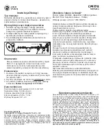 Preview for 19 page of Chicago Pneumatic CP9778 Operator'S Manual