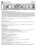 Preview for 10 page of Chicago Pneumatic CP9779 Series Operator'S Manual