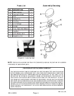 Preview for 4 page of CHICAGO 46319 Assembly And Operating Instructions