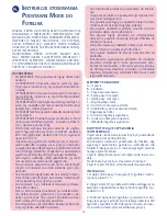 Preview for 30 page of Chicco MoDe Instructions For Use Manual