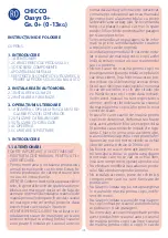 Preview for 105 page of Chicco Oasys 0+ Manual