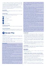 Preview for 2 page of Chicco Quasar Plus Instructions Manual