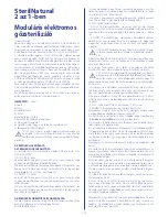 Preview for 102 page of Chicco SterilNatural 2in1 Instructions Manual