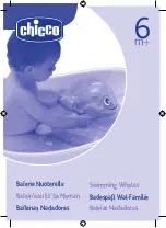 Preview for 1 page of Chicco Swimming Whales Instruction