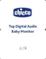 Chicco Top Digital Audio Instructions For Use Manual preview