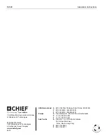 Preview for 12 page of CHIEF Thinstall TA500 Installation Instructions Manual