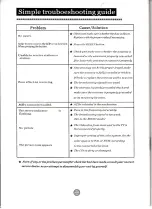 Preview for 17 page of Chinavision CVSF-C117 Operating Instructions Manual