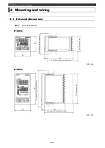 Preview for 15 page of Chino DB600 Series Instruction Manual