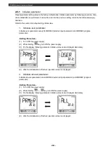 Preview for 38 page of Chino DB600 Series Instruction Manual