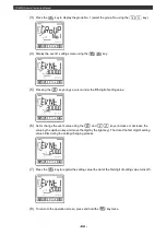 Preview for 66 page of Chino DB600 Series Instruction Manual