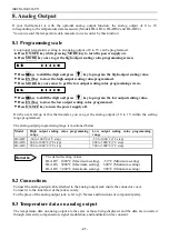 Preview for 26 page of Chino IR-AH Series Instructions Manual