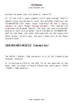 Preview for 11 page of Chipsee CS10600T070E-C211 User Manual