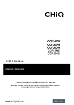 Preview for 1 page of ChiQ CCF142W User Manual