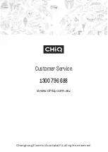 Preview for 11 page of ChiQ CSF206NW User Manual