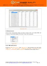 Preview for 105 page of CHK Power Quality MIRO PQ25 User Manual