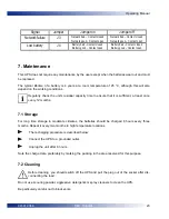 Preview for 23 page of Chloride Cool Power 1200 Operating Manual