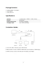 Preview for 3 page of Choetech HUB-M03 User Manual