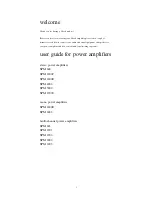 Preview for 2 page of Chord SPM 12000 User Manual