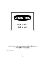 Preview for 8 page of Chore-Time 36880 Quick Start Manual