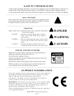 Preview for 3 page of Chore-Time AGRI-TIME Installation And Operator'S Manual